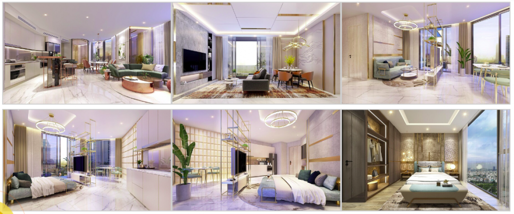 nhà mẫu căn hộ Green Tower Dĩ An