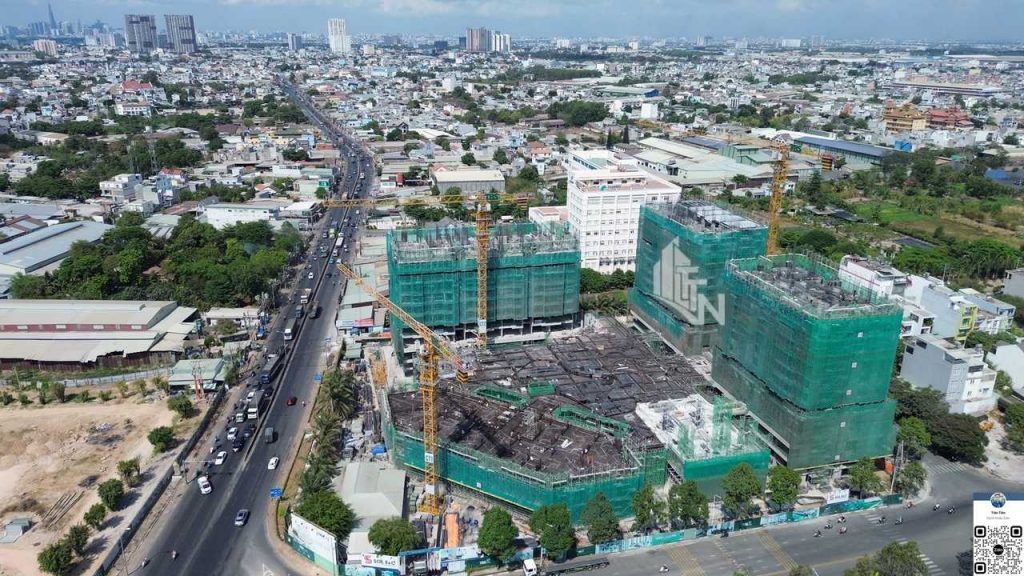 tiến độ thi công dự án green tower bình dương mới nhất