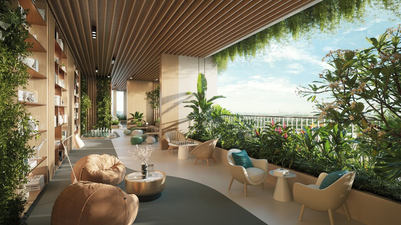 tiện ích nội khu căn hộ green tower dĩ an