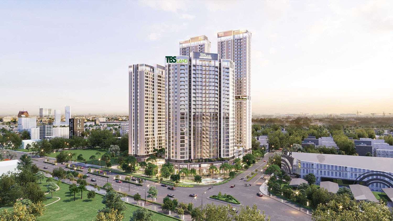 tổng quan căn hộ green tower dĩ an